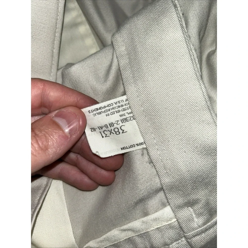 Haggar pleated khaki